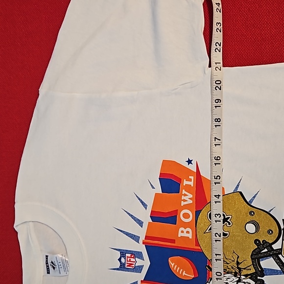SUPER BOWL XLIV 44 Colts Saints short sleeve graphic tee 2010 NFL Lg So. Florida - Picture 6 of 9
